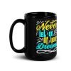 black glossy mug black 15oz handle on left 63027a1716f39
