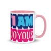 white ceramic mug with color inside pink 11oz right 630680cc01148