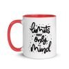 white ceramic mug with color inside red 11oz left 63011f73eae74