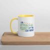 white ceramic mug with color inside yellow 11oz left 630de2b4ba053