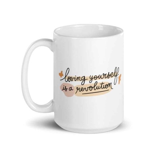 white glossy mug 15oz handle on left 62fe3578b90cf