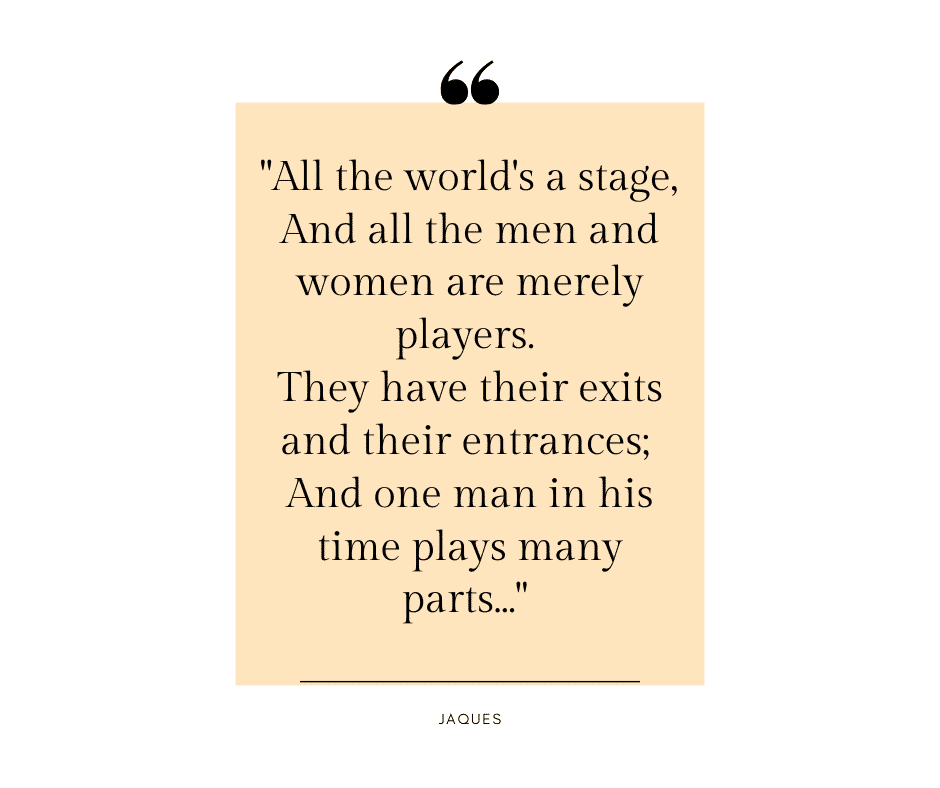 All The World's A Stage