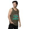 mens premium tank top military green right front 63109bec113bb