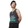 mens premium tank top navy left front 63109bec0e649