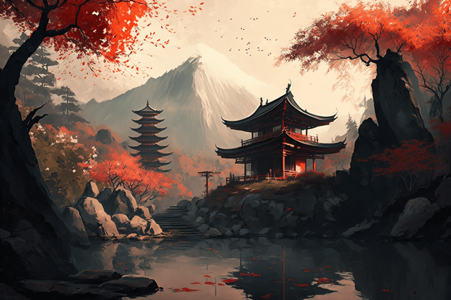 Ancient Japanese Landscape