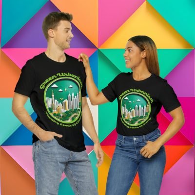 Green Urbanism Unisex Jersey Tee - Sustainable and Stylish