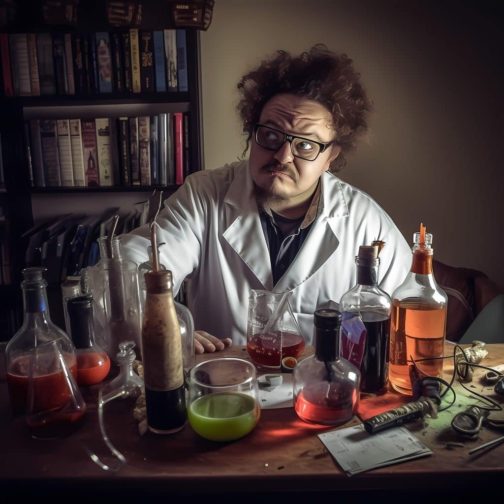 Home Scientist At Work