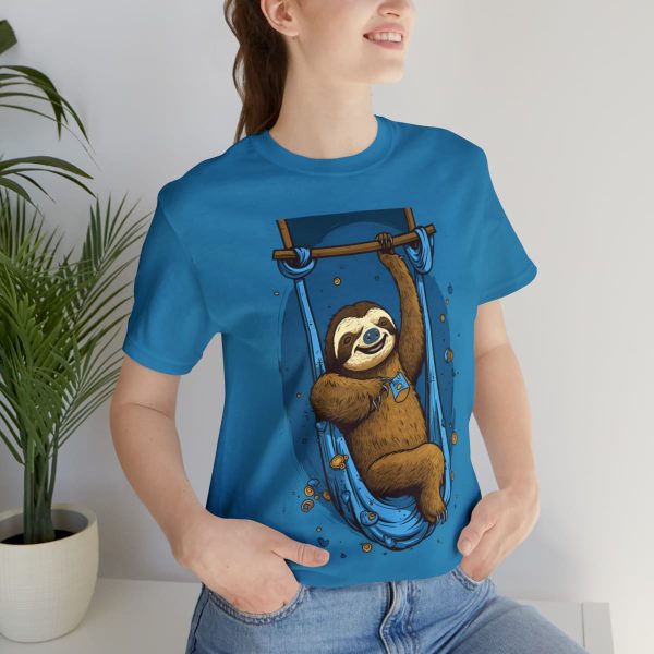 Buy Sloth Acrobat Unisex Jersey Short Sleeve Tee | 7 Colors - Image 58