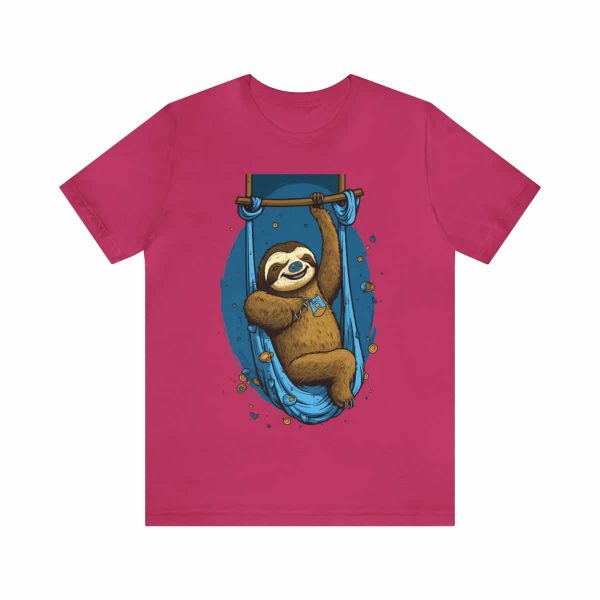 Buy Sloth Acrobat Unisex Jersey Short Sleeve Tee | 7 Colors - Image 74