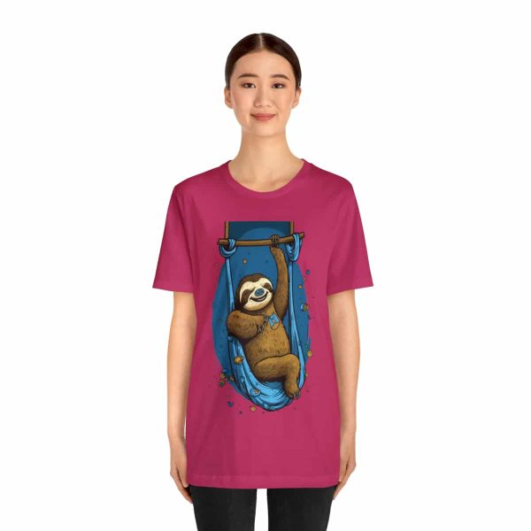 Buy Sloth Acrobat Unisex Jersey Short Sleeve Tee | 7 Colors - Image 76