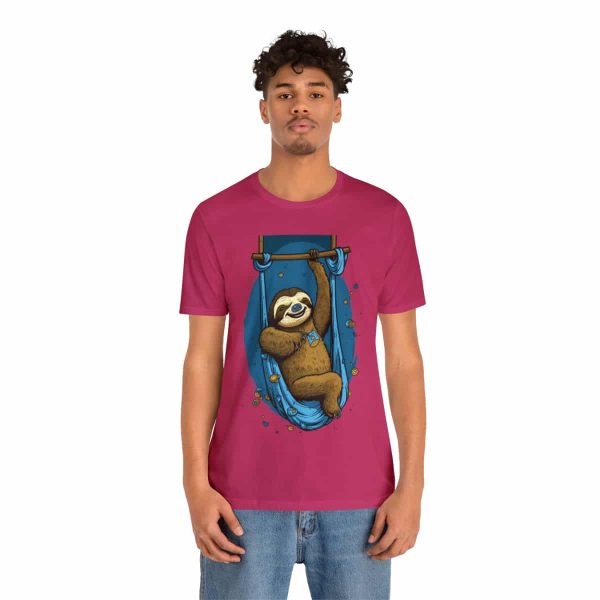 Buy Sloth Acrobat Unisex Jersey Short Sleeve Tee | 7 Colors - Image 77