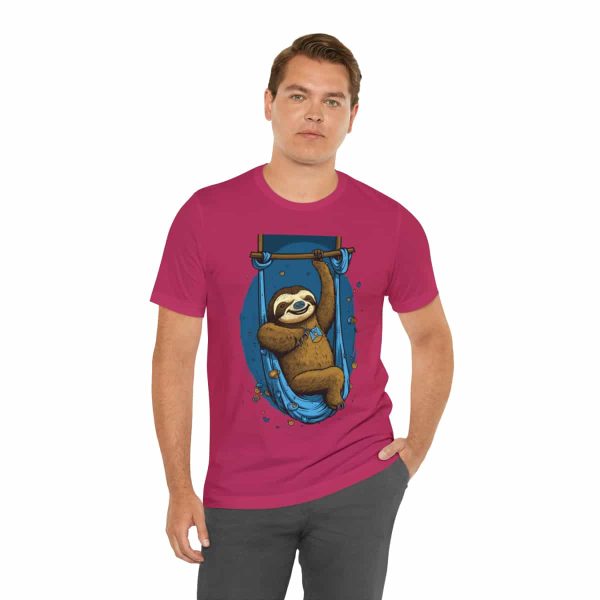 Buy Sloth Acrobat Unisex Jersey Short Sleeve Tee | 7 Colors - Image 79