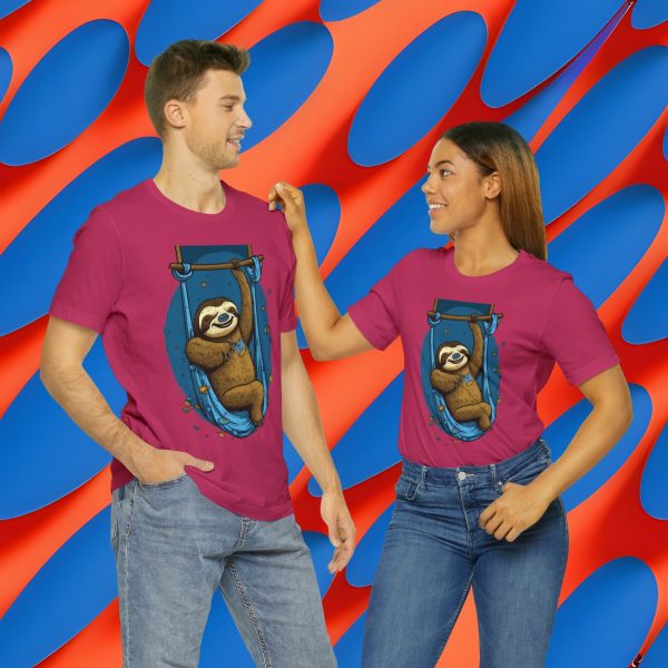 Buy Sloth Acrobat Unisex Jersey Short Sleeve Tee | 7 Colors - Image 73