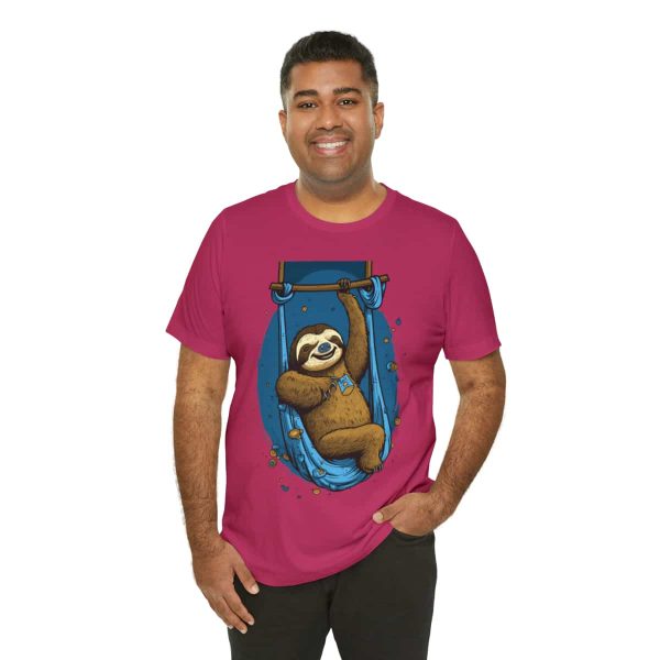 Buy Sloth Acrobat Unisex Jersey Short Sleeve Tee | 7 Colors - Image 81