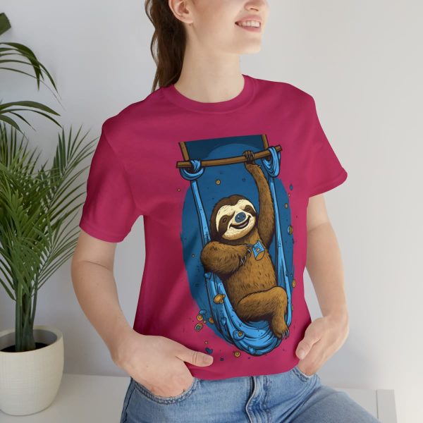 Buy Sloth Acrobat Unisex Jersey Short Sleeve Tee | 7 Colors - Image 82