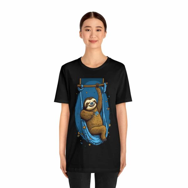 Buy Sloth Acrobat Unisex Jersey Short Sleeve Tee | 7 Colors - Image 4