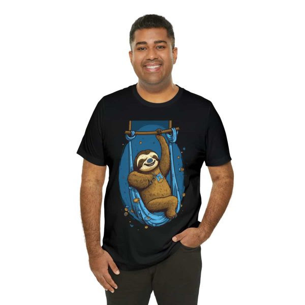 Buy Sloth Acrobat Unisex Jersey Short Sleeve Tee | 7 Colors - Image 9