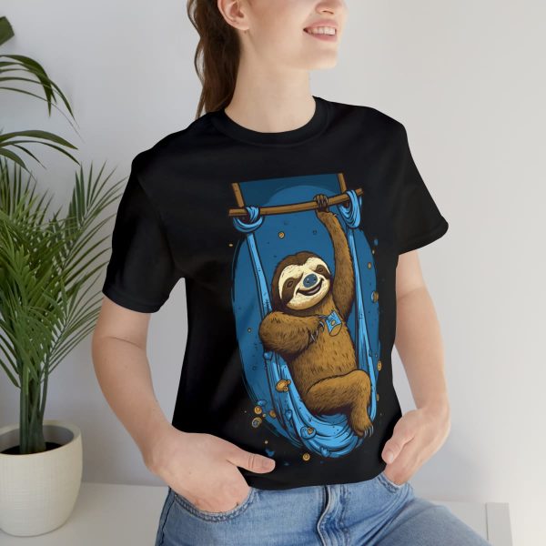 Buy Sloth Acrobat Unisex Jersey Short Sleeve Tee | 7 Colors - Image 10