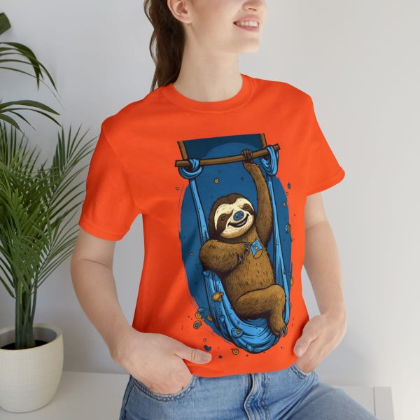 Buy Sloth Acrobat Unisex Jersey Short Sleeve Tee | 7 Colors - Image 46