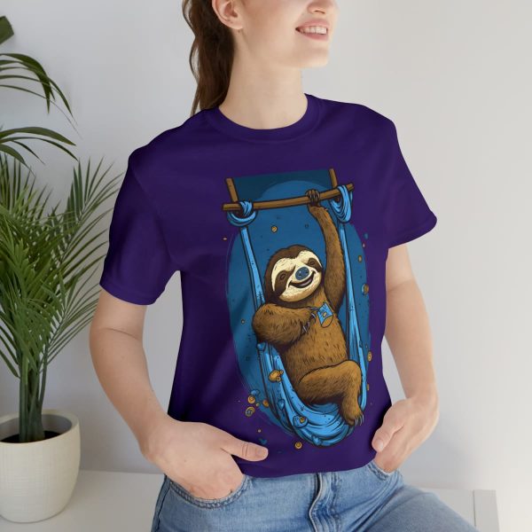 Buy Sloth Acrobat Unisex Jersey Short Sleeve Tee | 7 Colors - Image 70