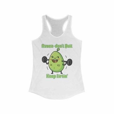 Funny Workout Racerback Tank - Slim Fit and Extra Light
