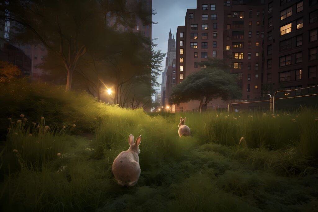 Nature's Urban Renewal is a symphony of flora and fauna