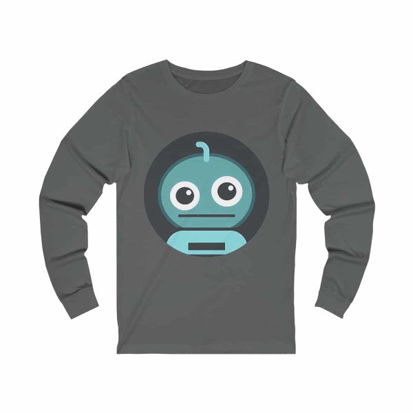 Unisex Long Sleeve Jersey Tee - Beep Bop Robot | Comfortable Everyday Essential - Image 21