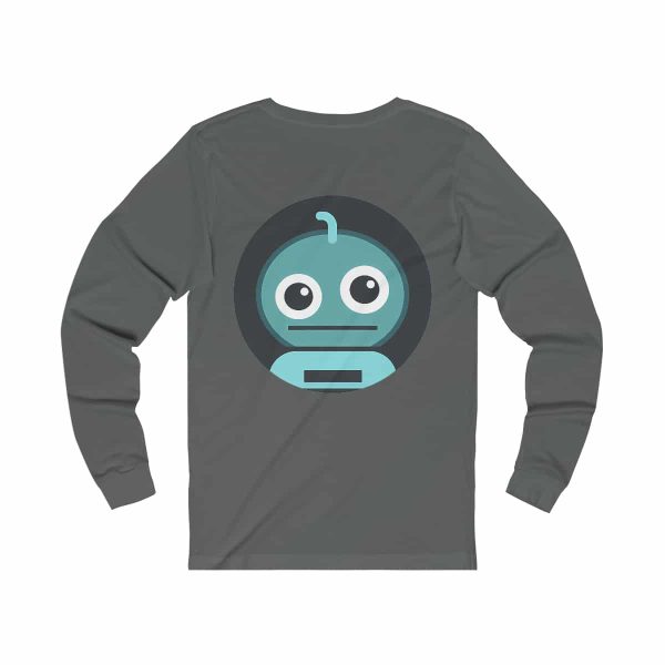 Unisex Long Sleeve Jersey Tee - Beep Bop Robot | Comfortable Everyday Essential - Image 22