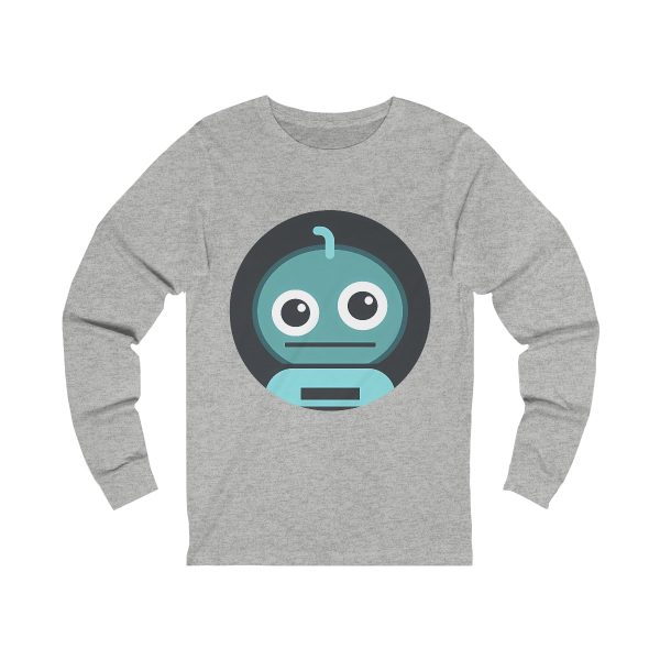 Unisex Long Sleeve Jersey Tee - Beep Bop Robot | Comfortable Everyday Essential - Image 17