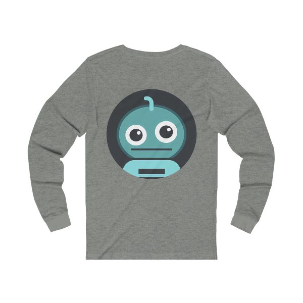 Unisex Long Sleeve Jersey Tee - Beep Bop Robot | Comfortable Everyday Essential - Image 4