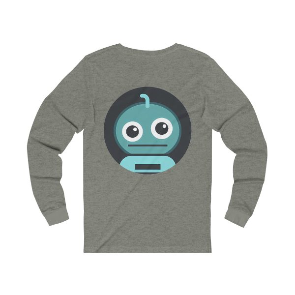 Unisex Long Sleeve Jersey Tee - Beep Bop Robot | Comfortable Everyday Essential - Image 12