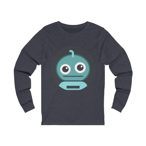 Unisex Long Sleeve Jersey Tee - Beep Bop Robot | Comfortable Everyday Essential - Image 27