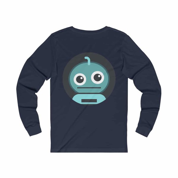 Unisex Long Sleeve Jersey Tee - Beep Bop Robot | Comfortable Everyday Essential - Image 30