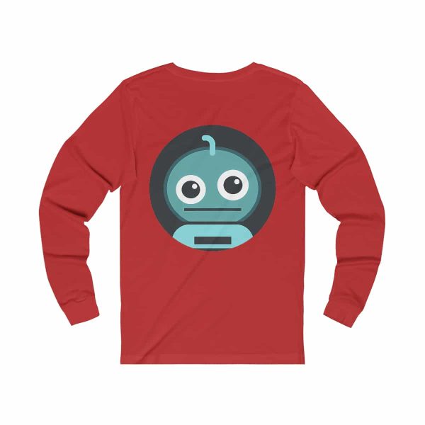 Unisex Long Sleeve Jersey Tee - Beep Bop Robot | Comfortable Everyday Essential - Image 32