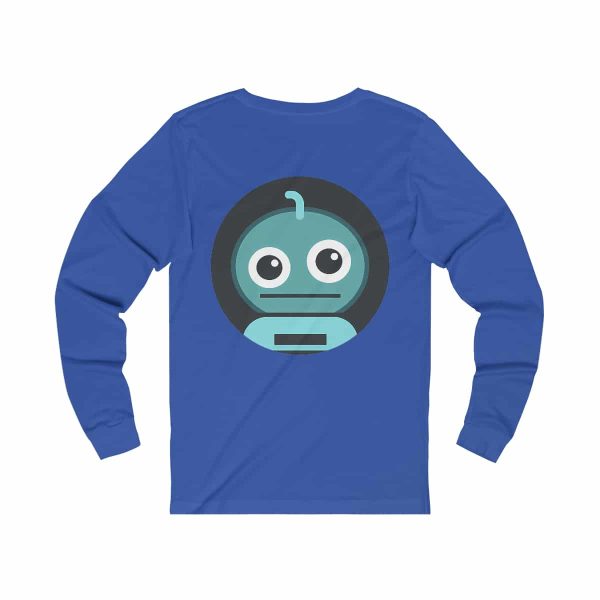 Unisex Long Sleeve Jersey Tee - Beep Bop Robot | Comfortable Everyday Essential - Image 20