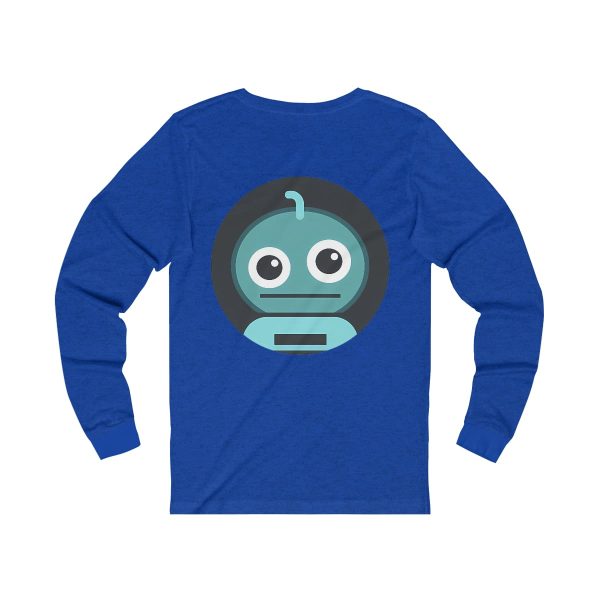 Unisex Long Sleeve Jersey Tee - Beep Bop Robot | Comfortable Everyday Essential - Image 26