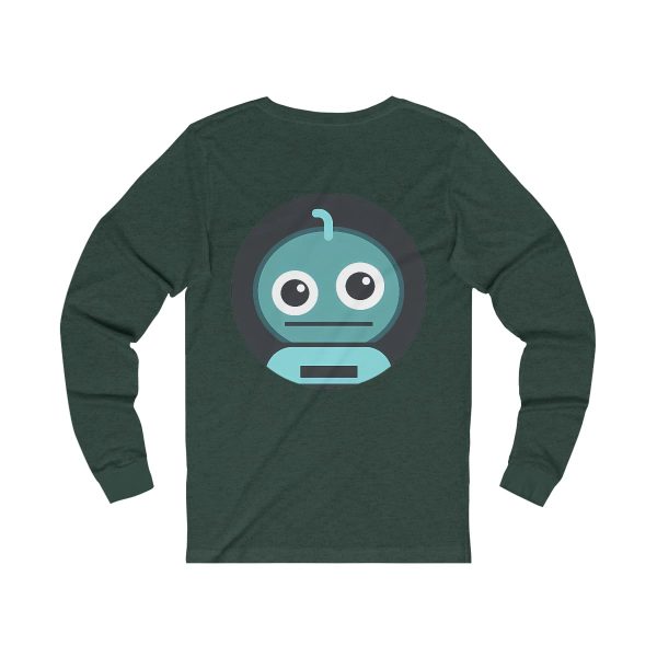 Unisex Long Sleeve Jersey Tee - Beep Bop Robot | Comfortable Everyday Essential - Image 16