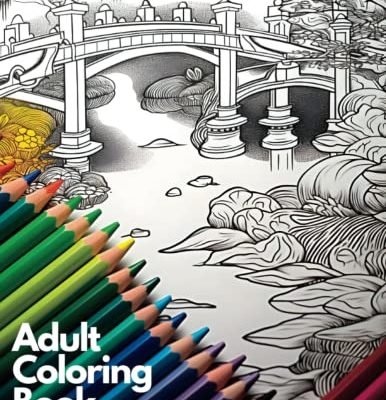 Colorful Japan: An Adult Coloring Journey