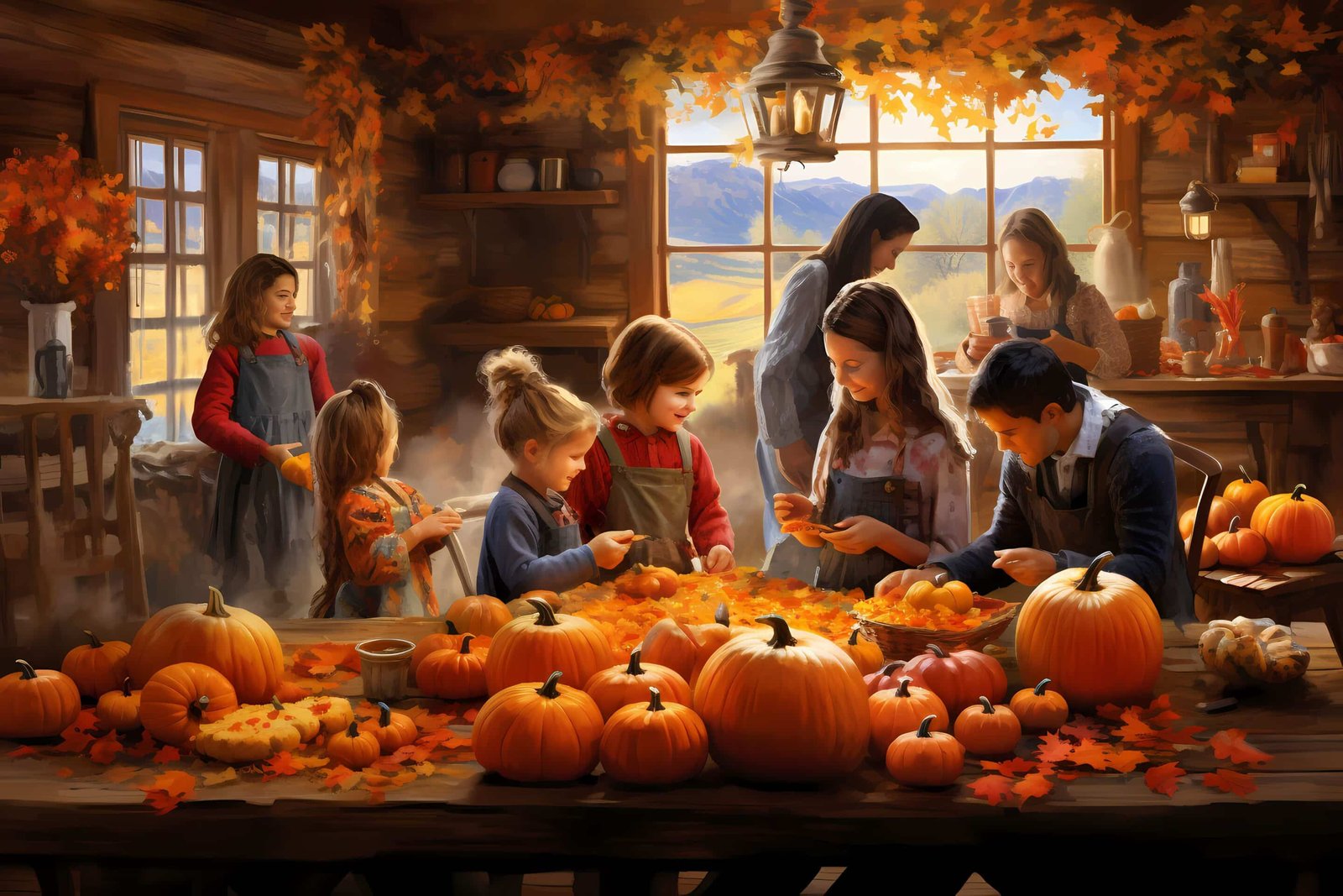 Halloween Pumpkin Carving is fun for the whole family