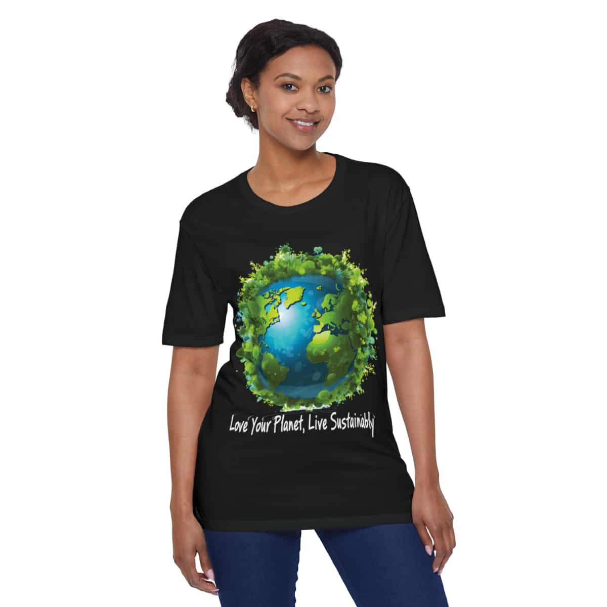 Eco-Conscious T-shirt - Unisex District® Re-Tee® - Level Up Your