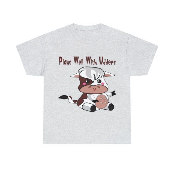 Funny Cow Pun T-shirt - Premium 100% Cotton Tee - Image 13