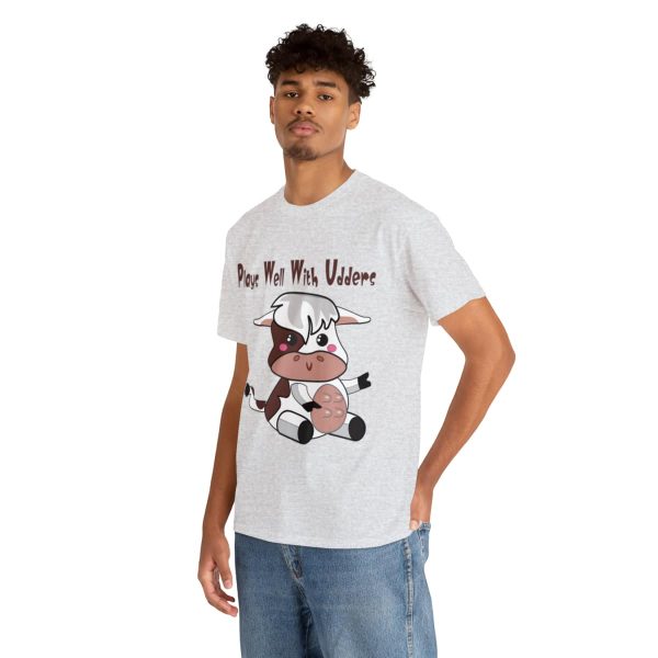 Funny Cow Pun T-shirt - Premium 100% Cotton Tee - Image 18