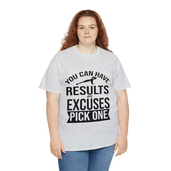 Motivational Workout Tee - No Excuses | 100% Cotton | Premium Printing | Classic Fit - Image 7