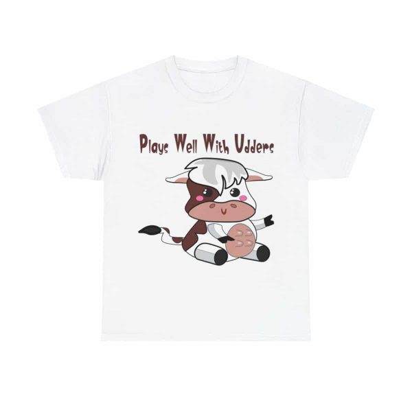 Funny Cow Pun T-shirt - Premium 100% Cotton Tee