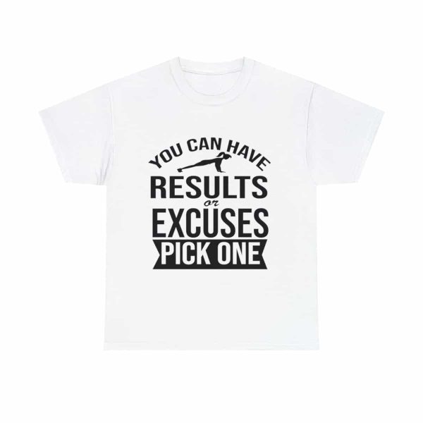 Motivational Workout Tee - No Excuses | 100% Cotton | Premium Printing | Classic Fit - Image 14