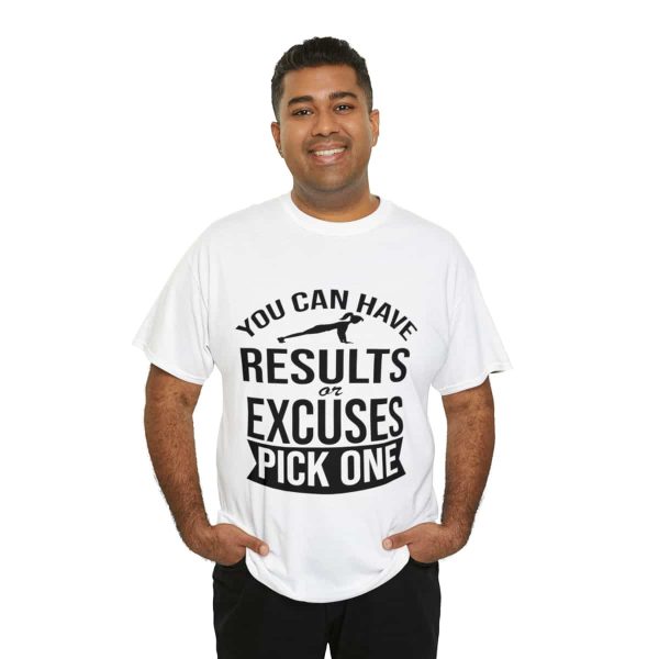 Motivational Workout Tee - No Excuses | 100% Cotton | Premium Printing | Classic Fit - Image 20