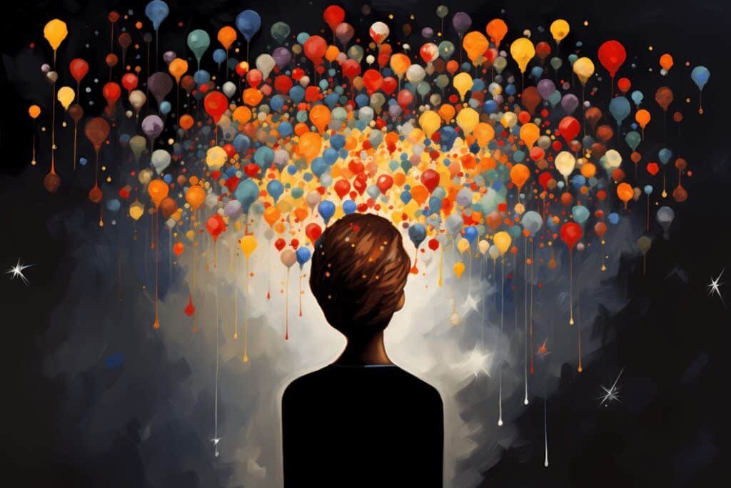 Emanate joyful thoughts