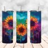 Sunflower Hot/Cold Skinny Mug