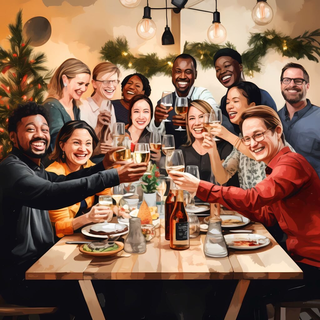 Cozy Christmas Gathering