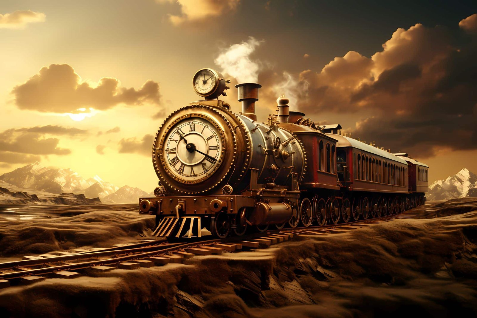 All aboard the Time Train